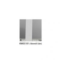 川村製紐工業 金天馬 パジャマゴム 18mmx1.8m 白 KW05101 1セット(10本)