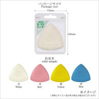 川村製紐工業 金天馬 ローヤル三角チョーク 黄 KW91803 1セット(5枚)