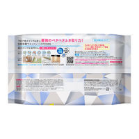 クイックルワイパー 立体吸着ウエットシート ストロング ガンコな油汚れ・ニオイ対応　1セット（72枚：24枚入×3パック）