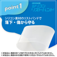 スマートウォッチ リスト バンド カバー 2個入 Lサイズ 水中仕様 クリア SW-WBDSCLCR エレコム 1個（直送品）