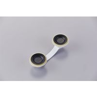 日本緑十字社 強力吸盤ドアハンドル ドアハンドルー210 白 二重真空吸着方式 取り付け外し可能 210×72×42mm 342041 1個（直送品）