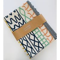 川島織物セルコン TAUKO ラグ 1000×1400mm ミックス GY6030_24MIX 1枚（直送品）