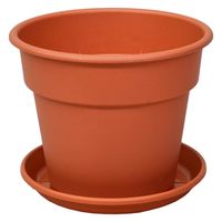 アップルウェアー APポット 6号 テラコッタ 4905980391130 1個（直送品）