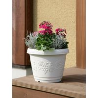 アップルウェアー クレストプランター 丸320型 ホワイト 4905980124882 1個