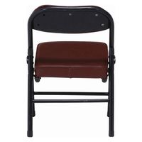 不二貿易 背付ミニチェアー ブラウン 16834 1セット(6脚入)（直送品）