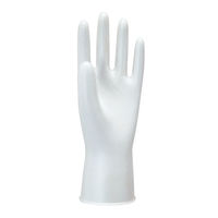 【使いきり天然ゴム手袋】 モデルローブNo.911天然ゴム使い切り手袋 M 1セット（1000枚：100枚×10箱）