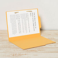 プラス　個別フォルダー　A4ラテラル　イエロー　FL-061RIF　87467　1袋（10枚入）（わけあり品）