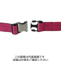 アークランズ 職人作 ワンタッチベルト ピンク ドット柄 STCー600PI 1セット(2本)（直送品）