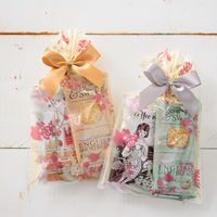 【ラッピングリボン】 ヘッズ サテンリボンワイヤータイスモーキーシルバー/1 SSL-YT1 1パック（50個入）