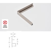 アルナ ポスターフレーム RIM マットシルバー A-3 16681 1枚（直送品）