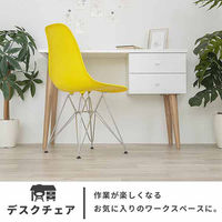 三栄コーポレーション イームズチェア スチール脚 4脚セット　レッド A1--PROCHR4STRD_AS　１セット(４脚）（直送品）