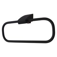 清水 タオルリング ブラック 200mm SH-AC20TR-K 1セット(5個入)（直送品）