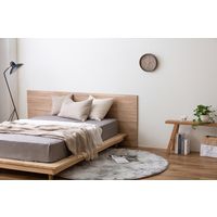 アイリスオーヤマ 壁掛け時計 ブラウン AC01-25-T 1個