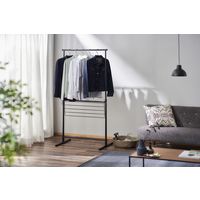 アイリスオーヤマ 簡単組立スタイル物干し ブラック STMH-790 1台