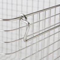 無印良品 ステンレスワイヤーバスケット7 約幅51×奥行37×高さ24cm 1セット（2個） 良品計画