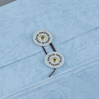 オキナ ビニールバック 角0 ブルー VB0EB 1枚