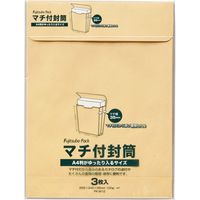 マルアイ マチ付封筒 角2対応 100G PK-M12 1袋(3枚入)