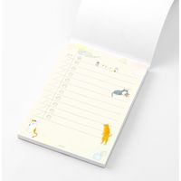 デザインフィル メモ やることリスト 80枚入 ネコ柄 91209621 1冊