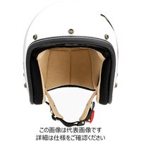 マルシン(Marushin) バイクヘルメット ジェット MCJ1 ラビット オープンジェット パールホワイト Lサイズ (59ー60cm)（直送品）