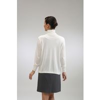 シルク ハイネック 長袖 インナー Ｔシャツ 女性用 グレー L 7049L-GY 1本（直送品）