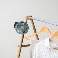 ライフオンプロダクツ 充電式クリップサーキュレーター ブルーグレー PR-F079-BY 1台（直送品）