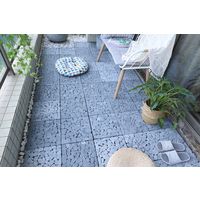 名古屋セラミックス ジョイントタイル ストーン乱形 グレー TTLNP-GY 1箱（6枚入）（直送品）