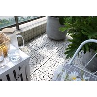 名古屋セラミックス ジョイントタイル ストーン乱形 ベージュ TTLNP-YL 1箱（6枚入）（直送品）