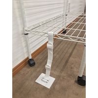 ティーエフサービス ティープレートラック用ショートタイプ アジャヤスター付 TPRS-7090AW 1セット