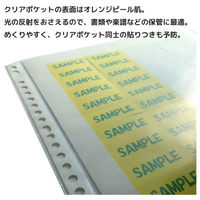 マルマン クリアポケットリーフ A5 20穴 L480 1セット(3冊)