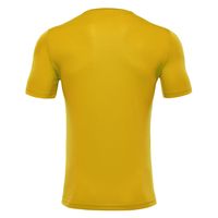 macron(マクロン) サッカー 半袖シャツ RIGEL HERO ショートスリーブゲームシャツ 5079 イエロー XS 1枚（直送品）