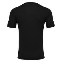 macron(マクロン) サッカー 半袖シャツ RIGEL HERO ショートスリーブゲームシャツ 5079 ブラック 4XL 1枚（直送品）