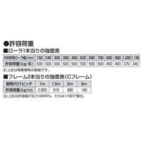 オークラ輸送機 ローラーコンベヤ NHR1000100RX45C 1P（直送品）