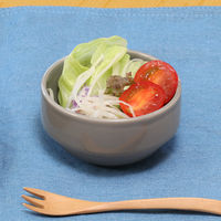 スタッキングボウル　Φ９０ｍｍ　アリビオ　２ＳＥＴ　ＬＧＹ 77480 1箱（3セット入り） 不二貿易（直送品）