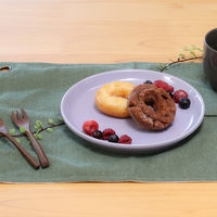 スタッキングプレート　Φ２０５ｍｍ　アリビオ　ＰＵ 77494 1箱（6個入り） 不二貿易（直送品）