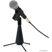 KC キョーリツ 卓上マイクスタンド MDS-102 (マイクホルダー付) x 3本（直送品）