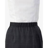 ボンマックス BONOFFICE プリーツスカート グレイ×ピンク 9号 AS2339-32-9（直送品）