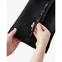 ボンマックス BONOFFICE 裾上げらくらくパンツ ブラック 7号 BCP6105-16-7（直送品）