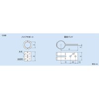 因幡電機産業 パイプロック TKー3K 1セット(2個)（直送品）