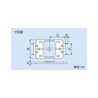 因幡電機産業 JTC/JTH用スペーサー JTCSー13 1セット(10個)（直送品）