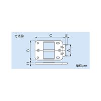 因幡電機産業 JEC/JEH用スペーサー JECSー13 1セット(10個)（直送品）