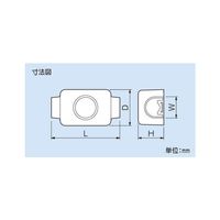 因幡電機産業 給湯用チーズカバー JTHー13 1セット(4個)（直送品）