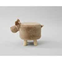 YAMAZEN アニマルスツールミニ トナカイ ASM-2828(RD) 1脚（直送品）