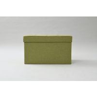 YAMAZEN リビング収納スツール ダブル LS-D70(GR) 1台（直送品）