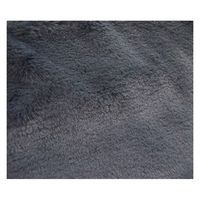 ケーアイジャパン クッションカバー 45×45cm リバーシブル ベイデン ヘリンボーン ファー ブルー 328010 1個（直送品）