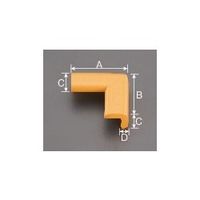 エスコ 70x70x31mm コーナーガード(油面用/緑/2個) EA983FE-473 1セット(20個:2個×10袋)（直送品）