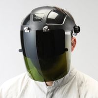 エスコ #3/8 溶接面(二重レンズ) EA800KA-15 1個（直送品）