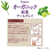 日東紅茶 オーガニック紅茶 アールグレイティーバッグ 1個（20バッグ入）
