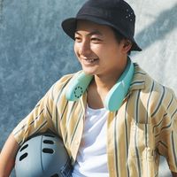 Kirala Nino　ハイブリッドネックファン　ミント KAN-014 1台（直送品）