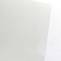 リヒトラブ クリヤーホルダー A4 乳白 F-78EC-1 1セット(30パック)