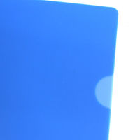 リヒトラブ クリヤーホルダー　Ａ４　青 F-78EC-8 30P